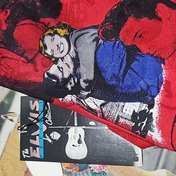 Elvis Presley Love Me Tender Silk Tie NWT - Picture 4 of 12